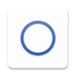 circle photo android application logo